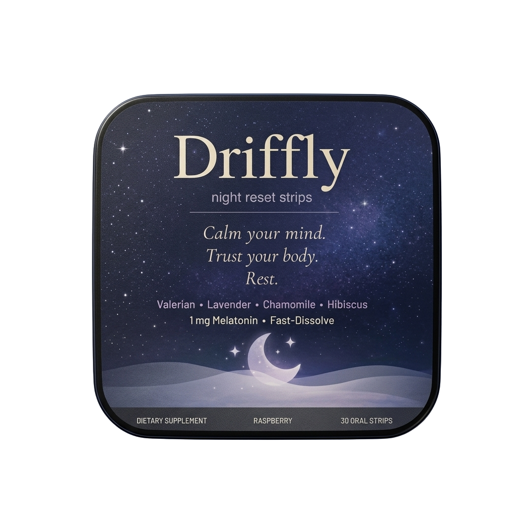 Driffly Night Reset Strips tin