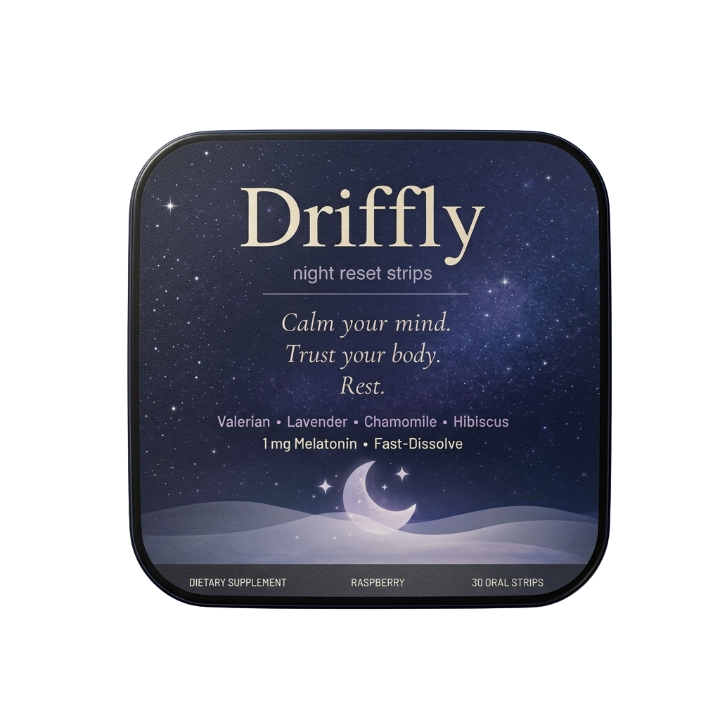 Driffly Night Reset Strips tin